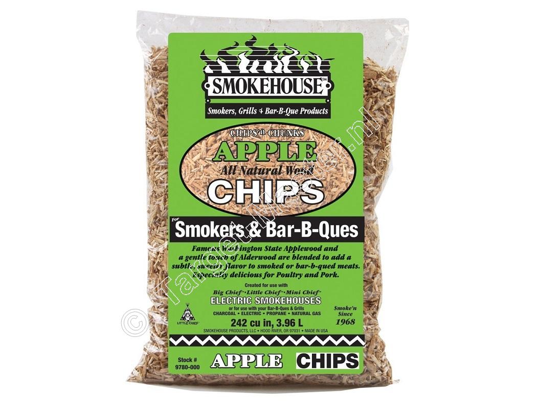 Smokehouse ROOKHOUT Houtsnippers type Apple, Appelboom
